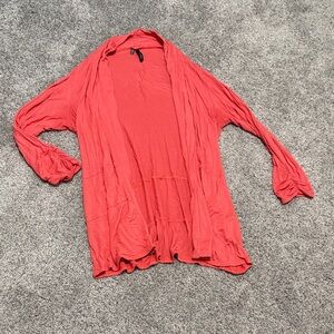 Maurices Vibrant Coral Cardigan